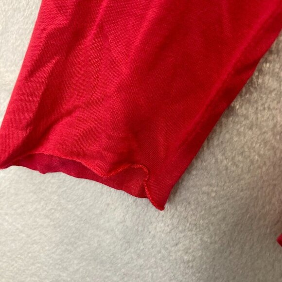 Elie Tahari 100% Silk Blouse Large L Pink Career Office Lightweight Spring Flowy - Picture 12 of 15